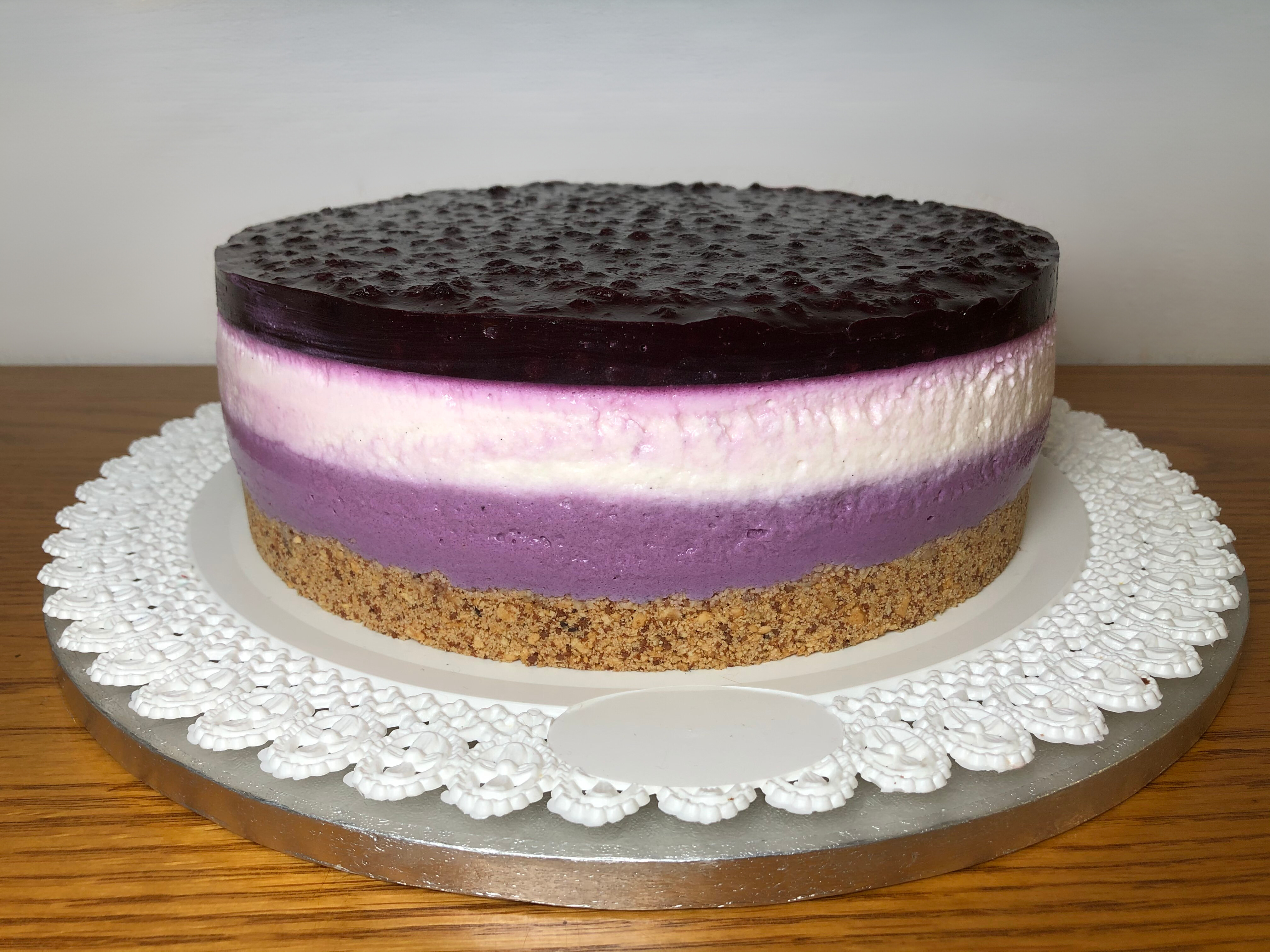 Blueberry-Yogurt Layer Cake