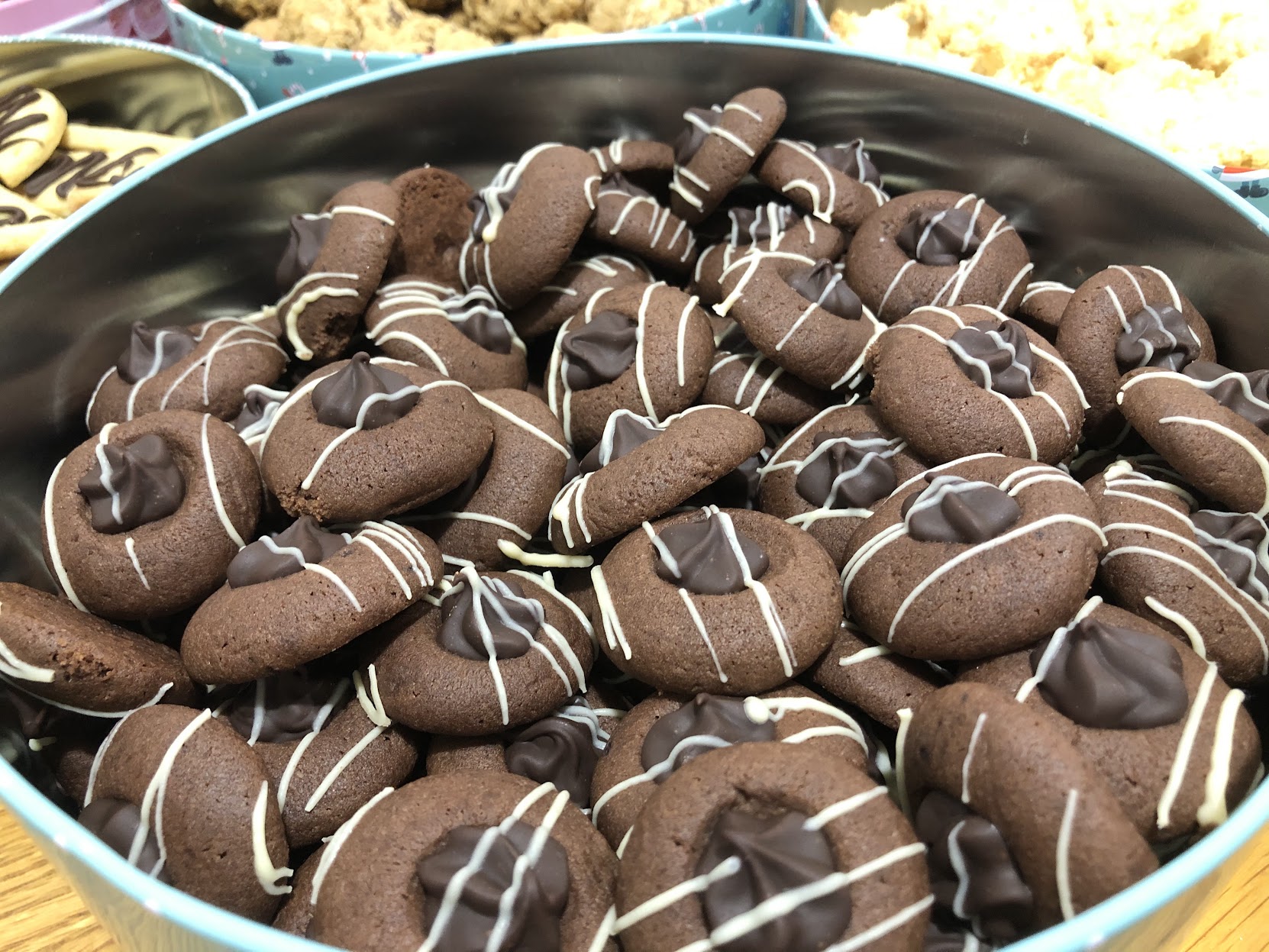 Chocolate Kiss Cookies