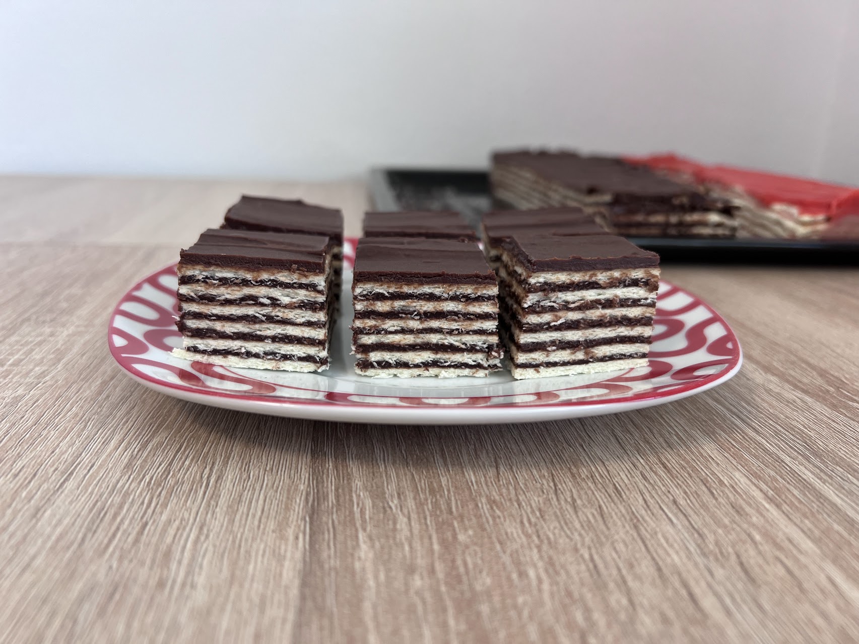 Chocolate Wafer Cake Bars