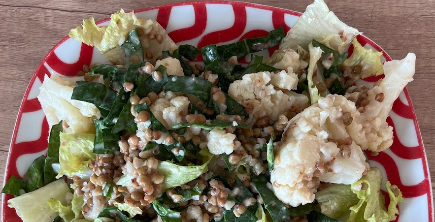 Fresh Garden Lentil Salad