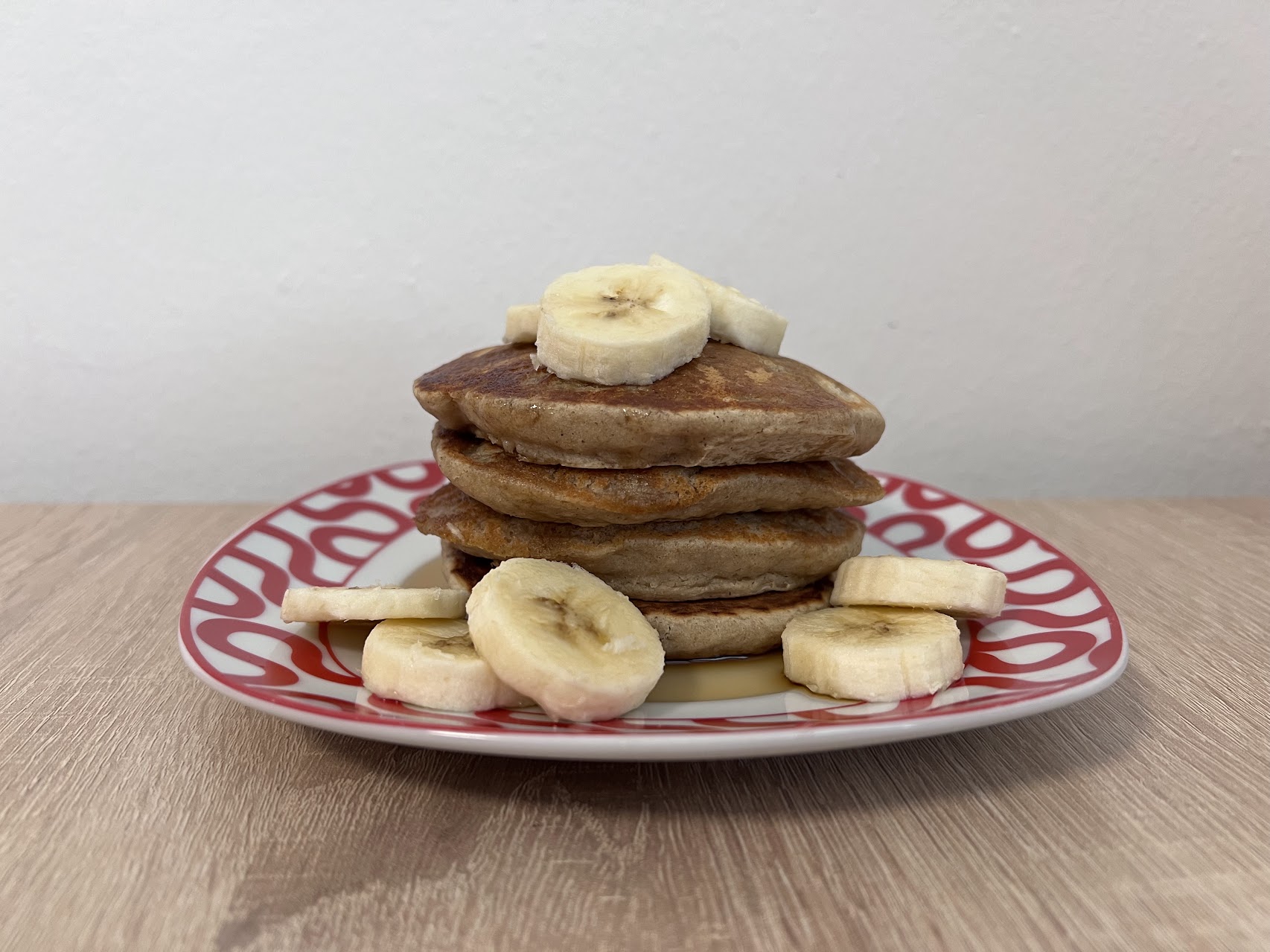 Gluten-Free Vegan American Pancakes with Banana