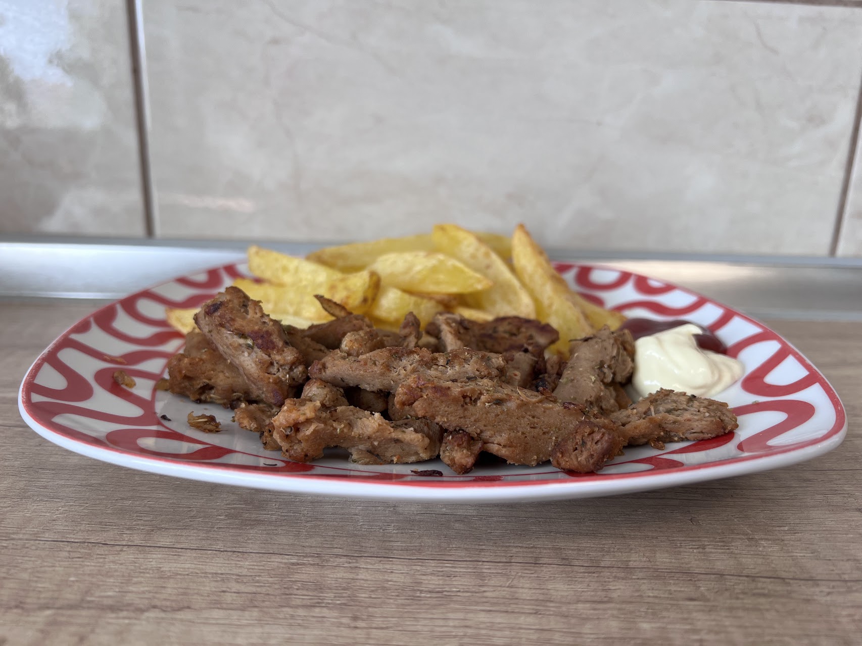 Homemade Soy Gyros