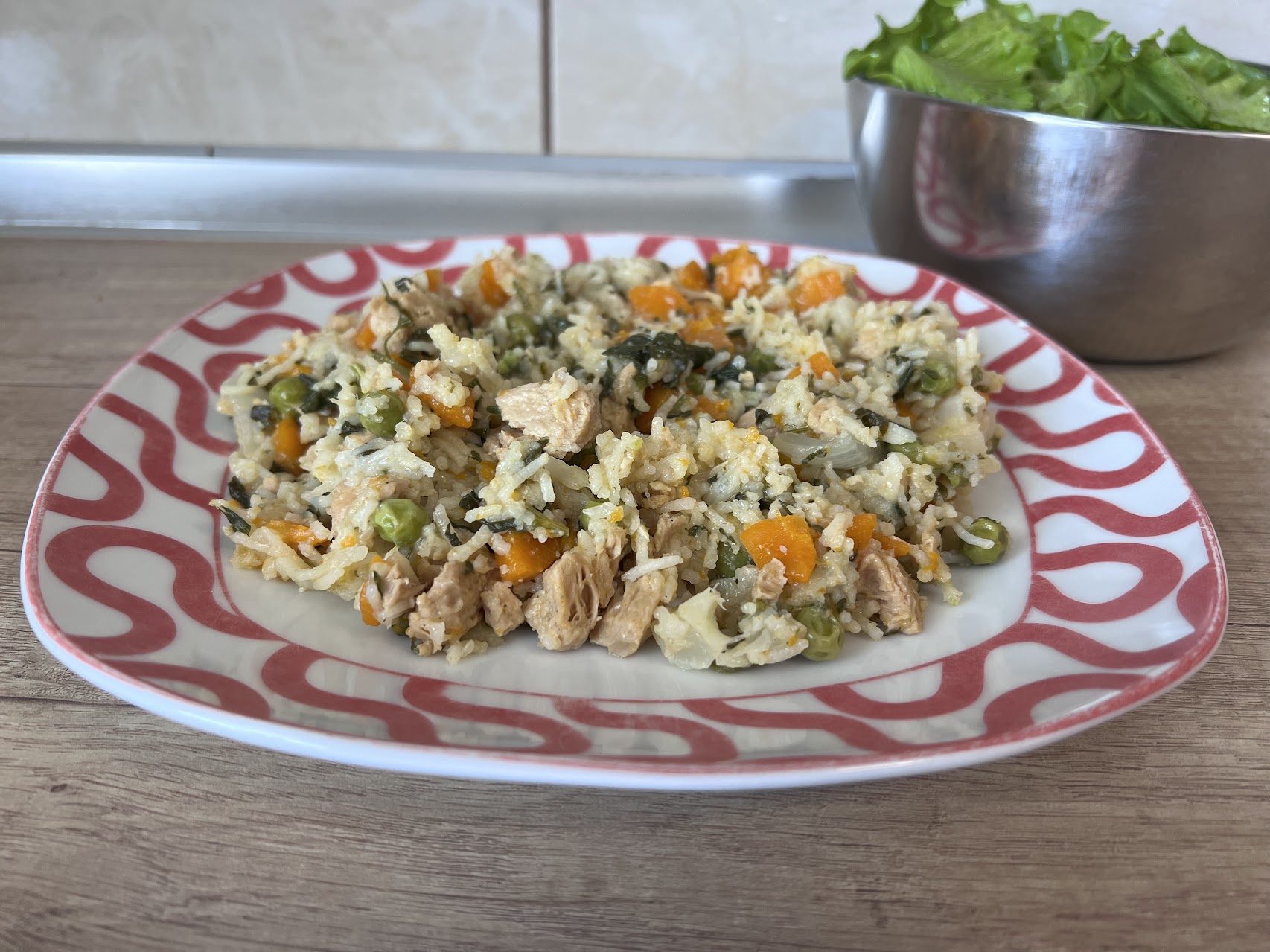 Instant Pot TVP Vegetable Risotto