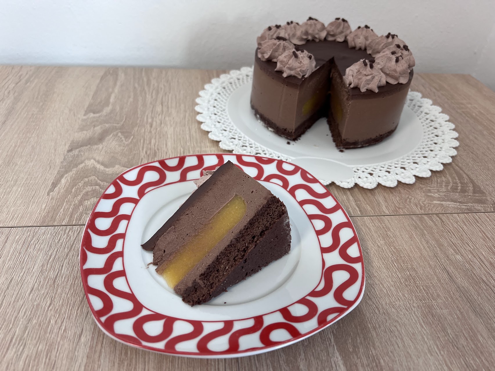 Jaffa Mousse Cake