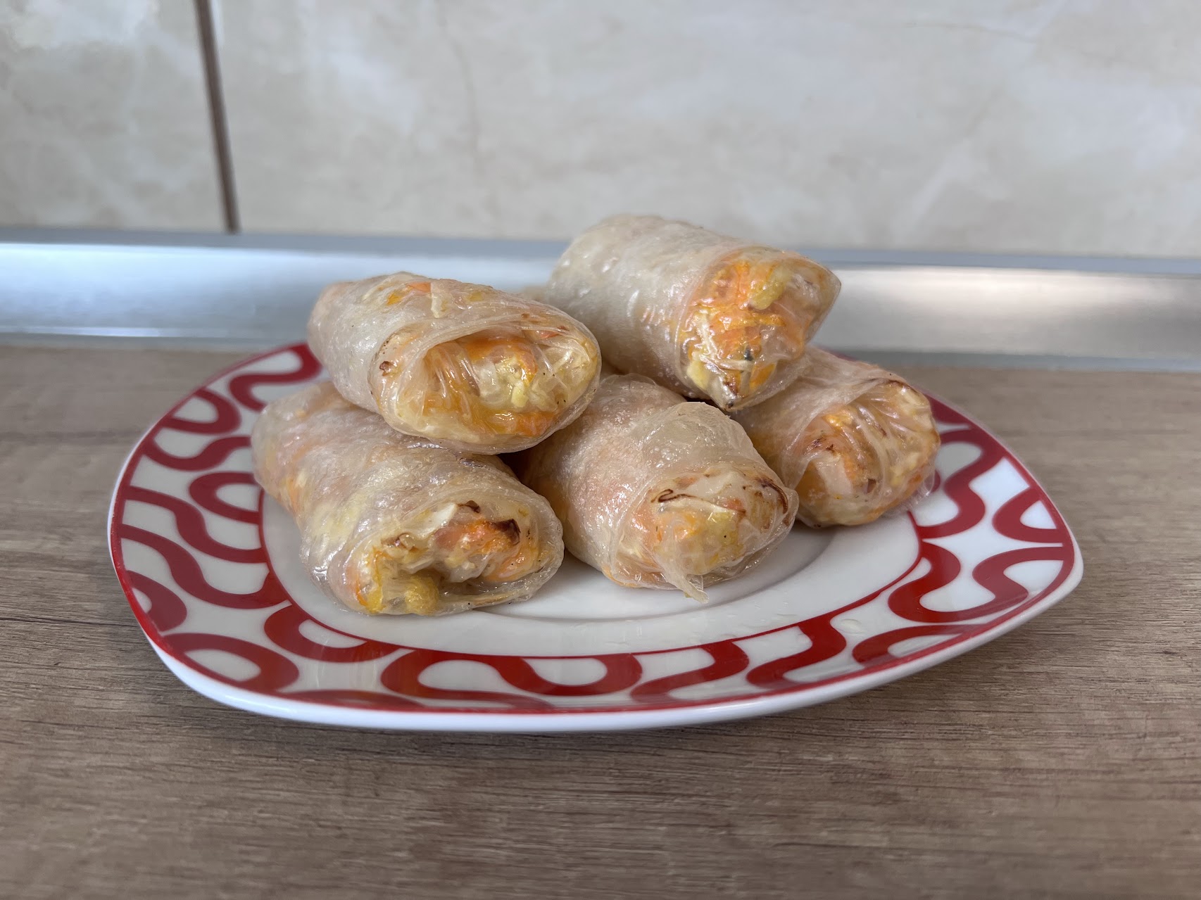 Quick Air Fryer Summer Rolls