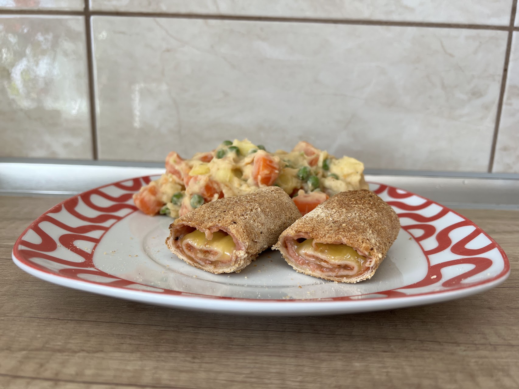 Quick Baked Vegan Ham Cannelloni