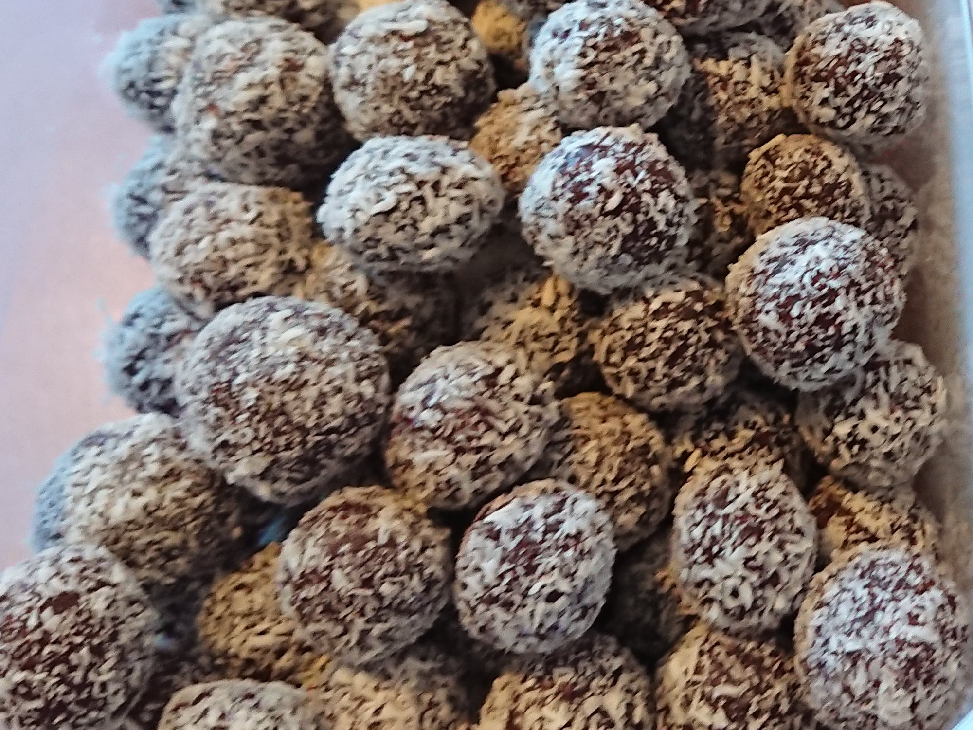 Rum Balls with Coconut