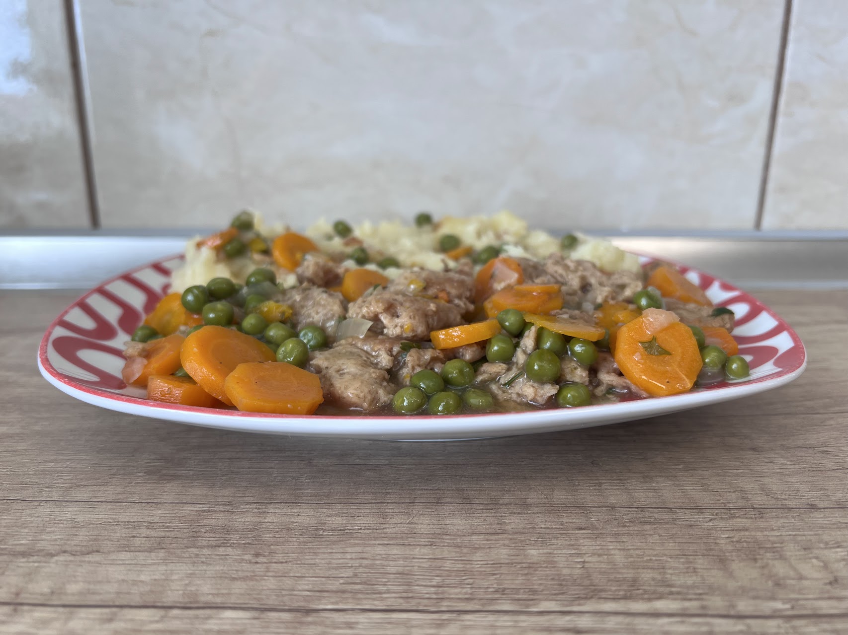 Savory TVP Vegetable Medley