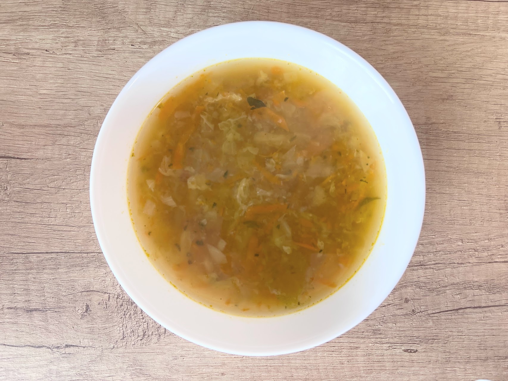 Simple Savoy Cabbage Soup