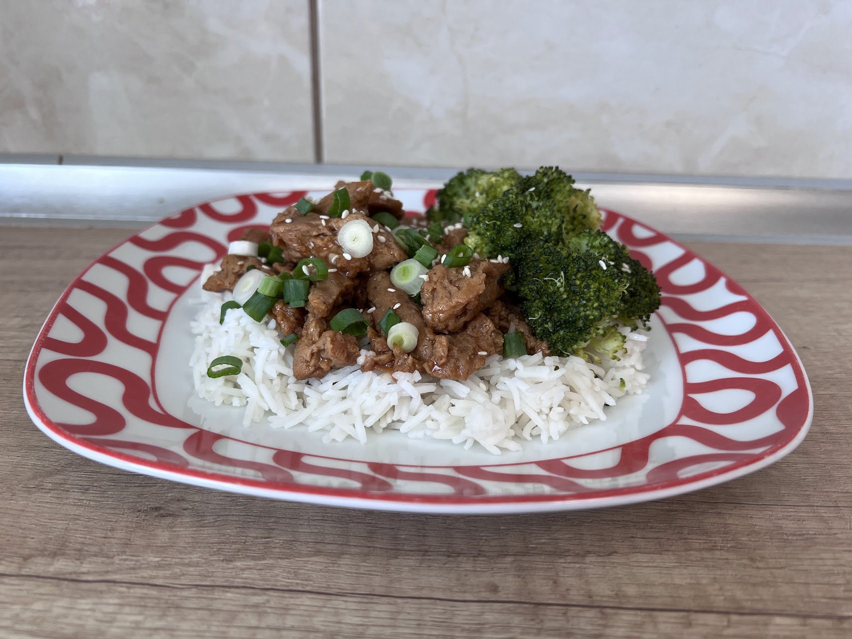 Soy Slices in Soy Sauce with Green Onions