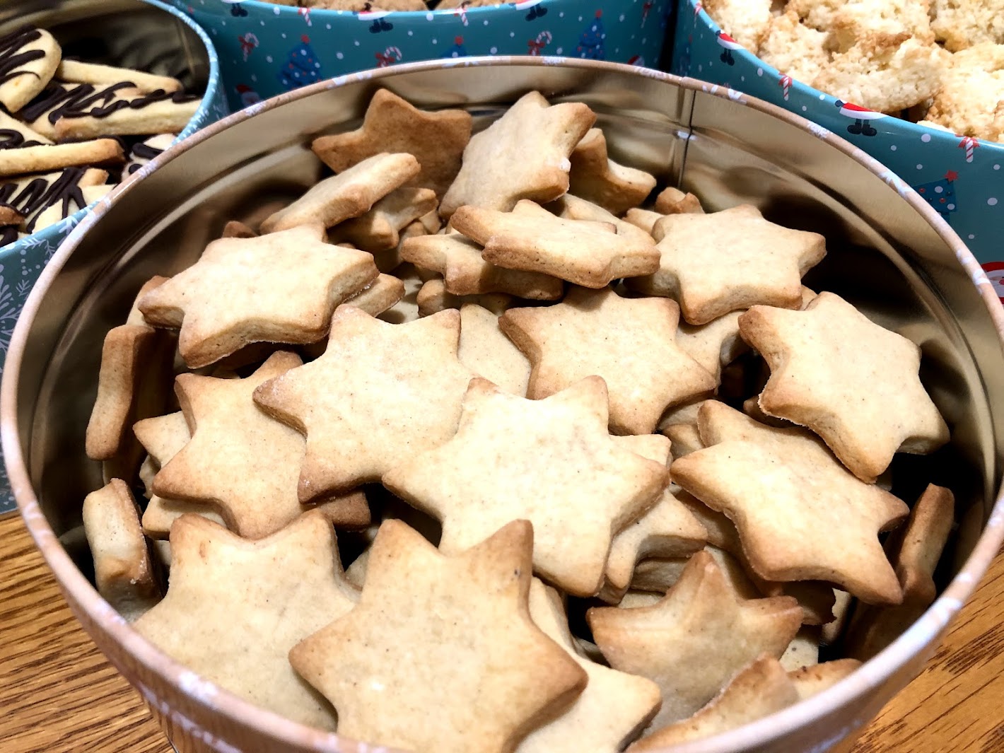 Spelt Cinnamon Star Cookies