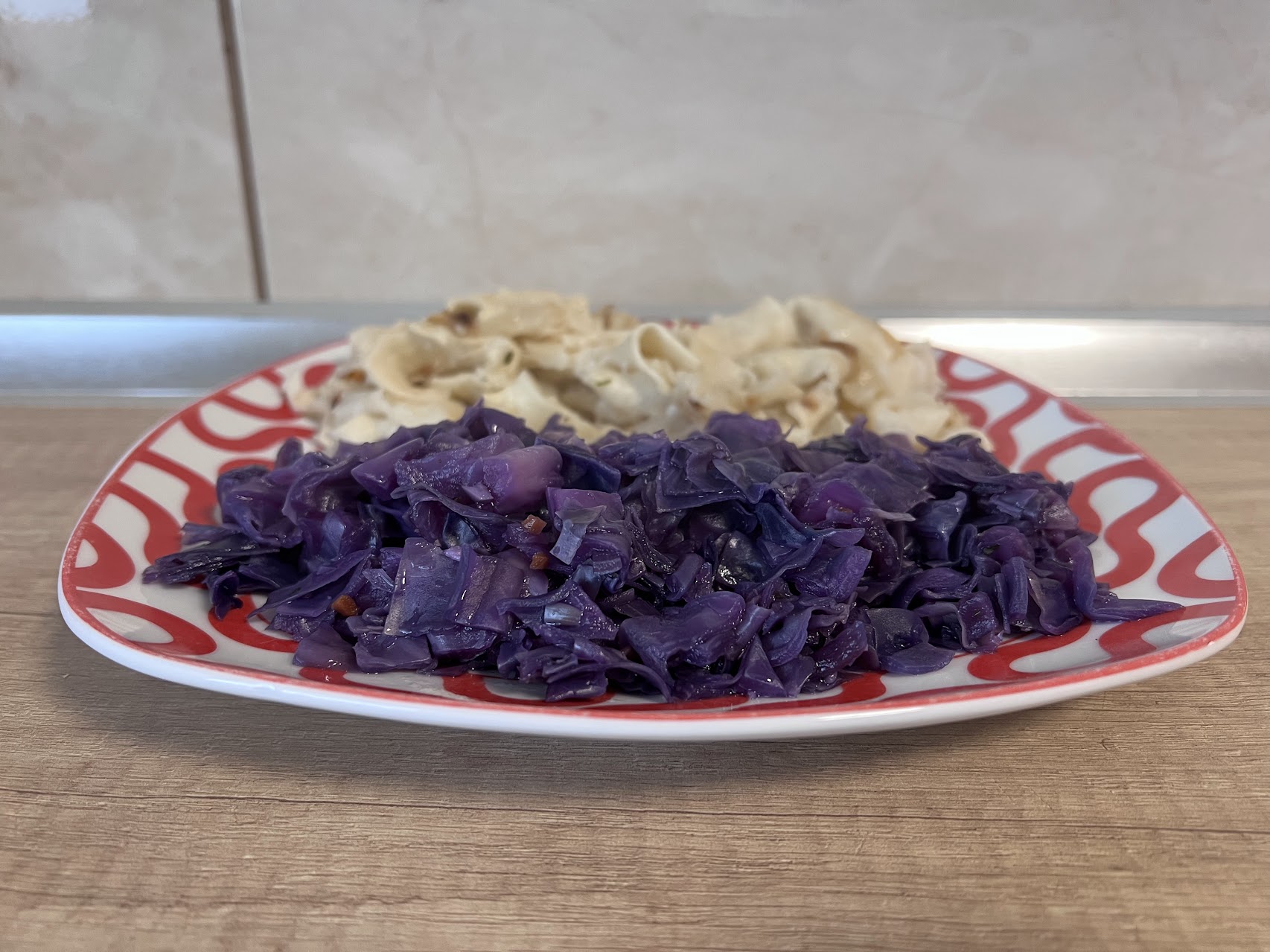 Sweet & Savory Braised Red Cabbage