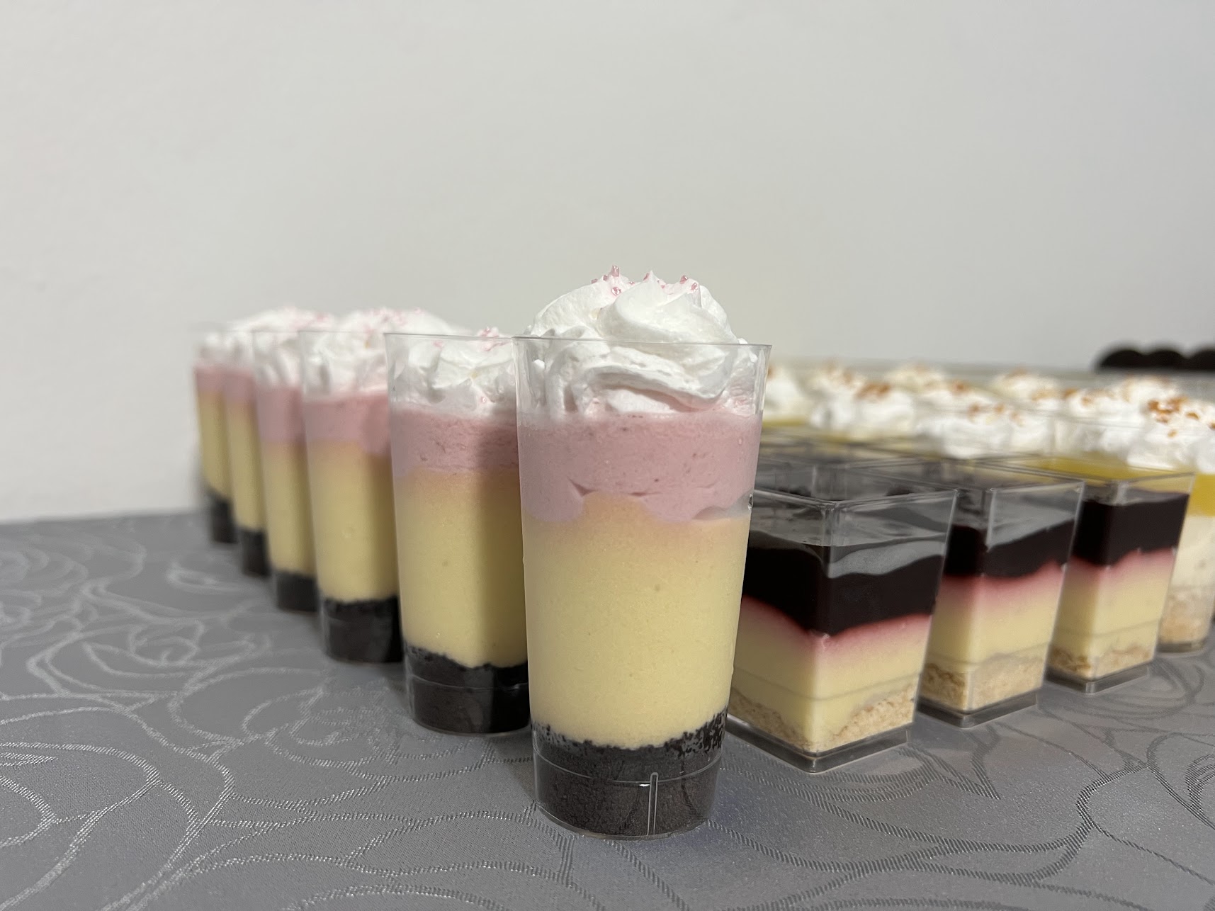 Vanilla-Strawberry Cups