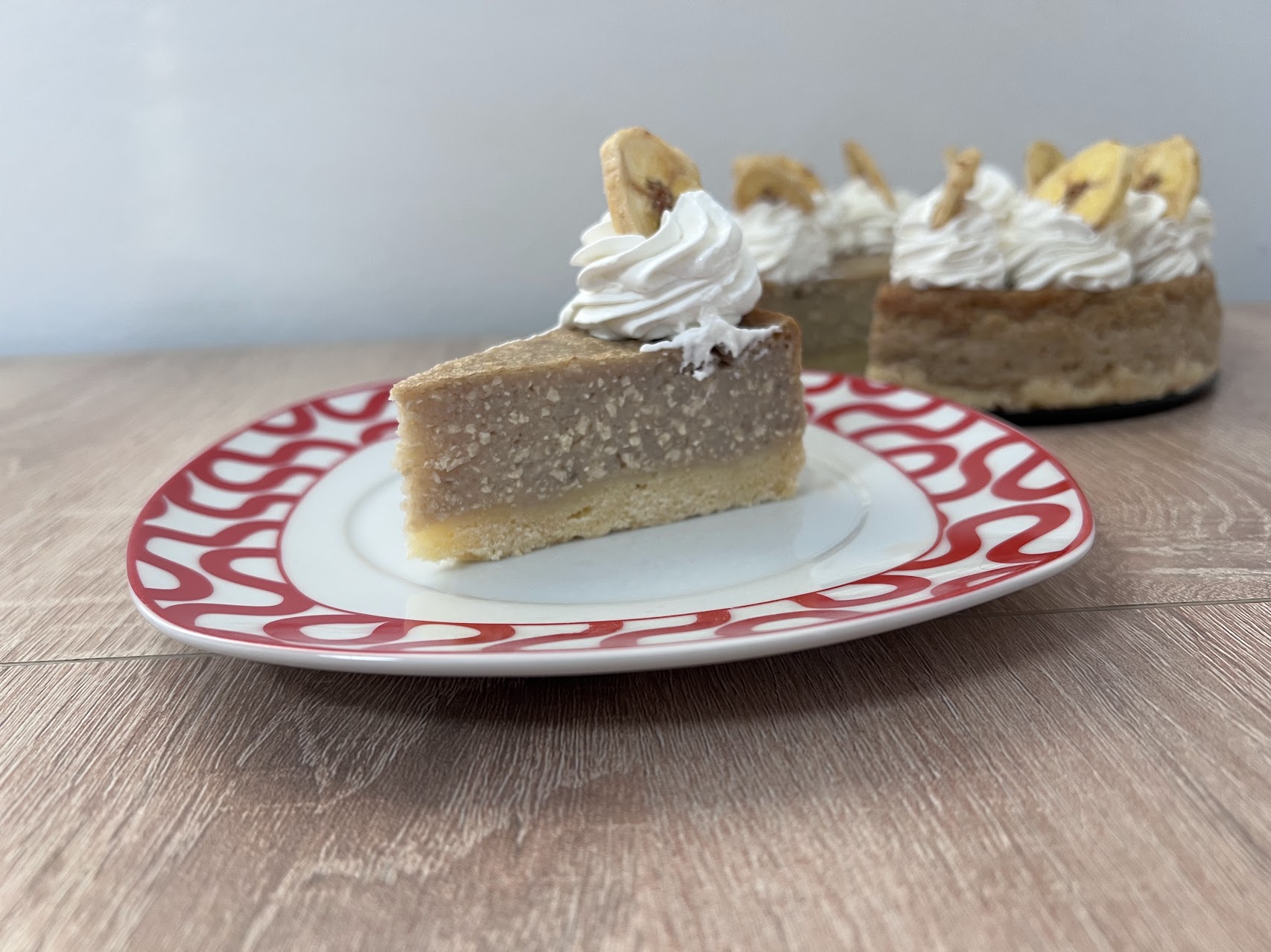 Vegan Banana Cheesecake