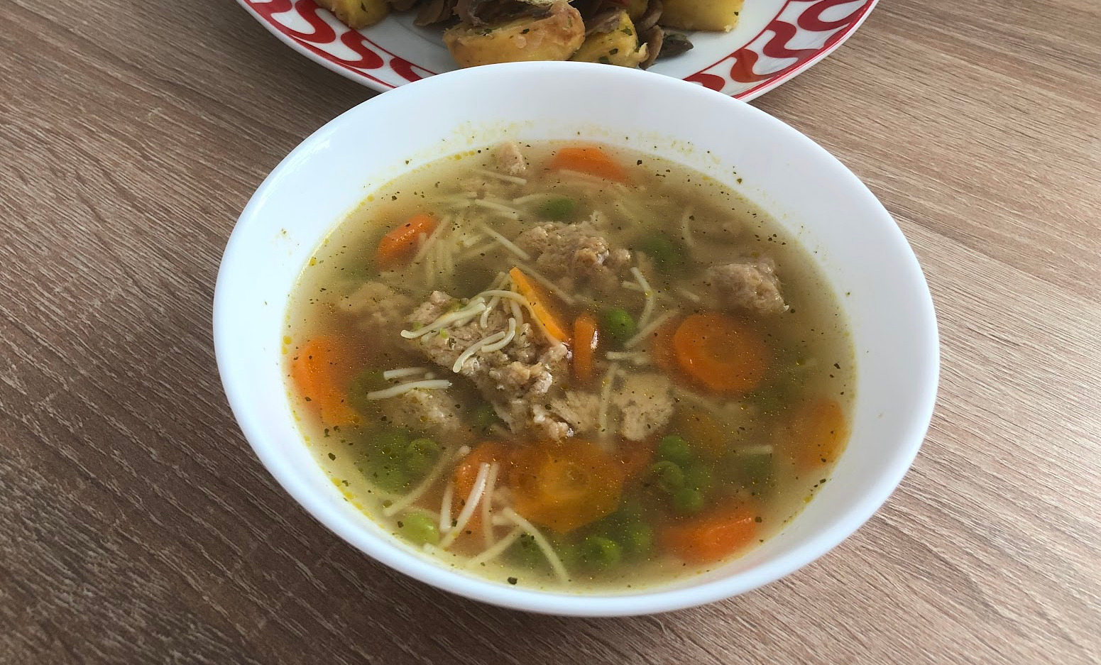 Vegan Beef Soup