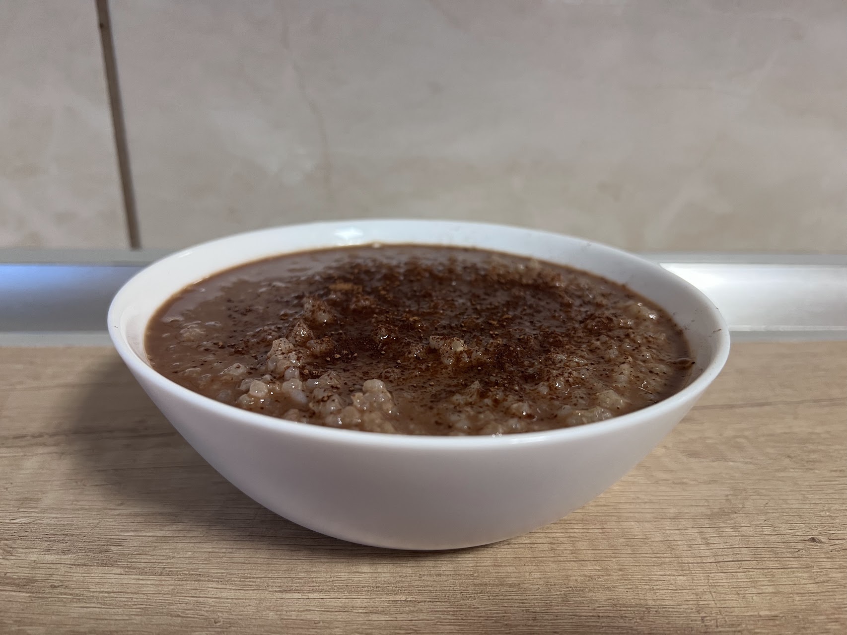 Vegan Chocolate Rice Pudding