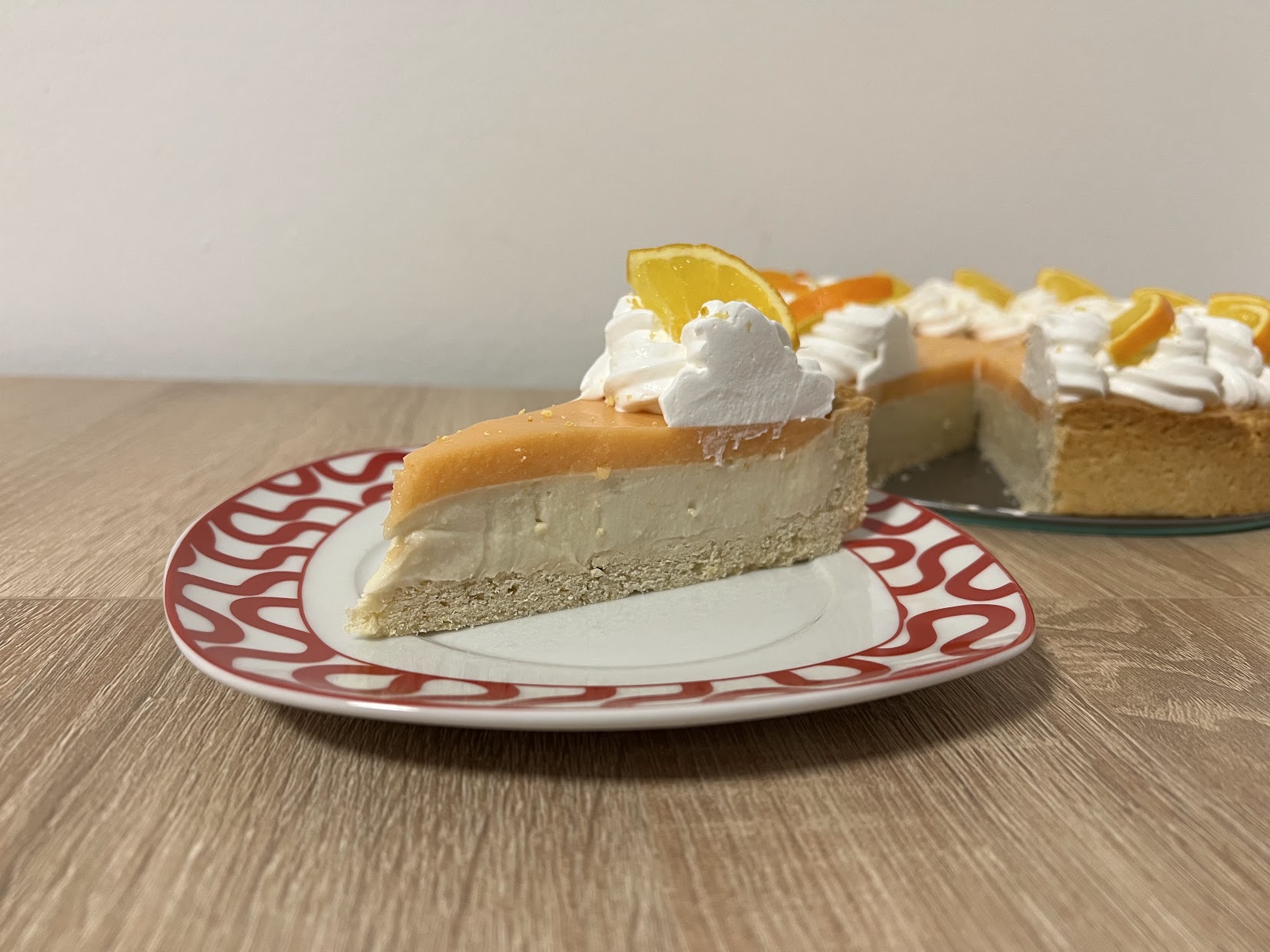 Vegan Orange Cheesecake