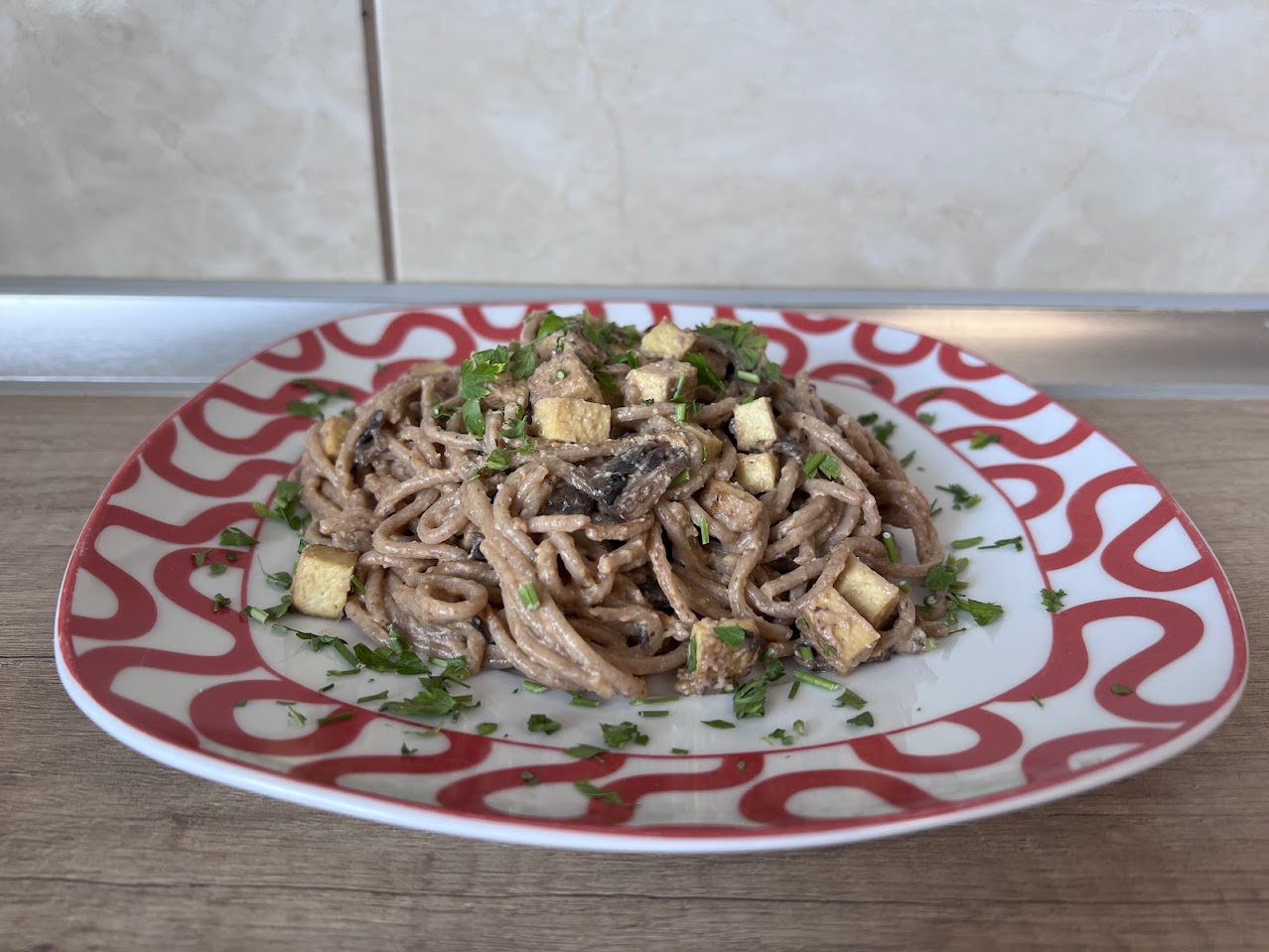 Vegan Spaghetti Carbonara