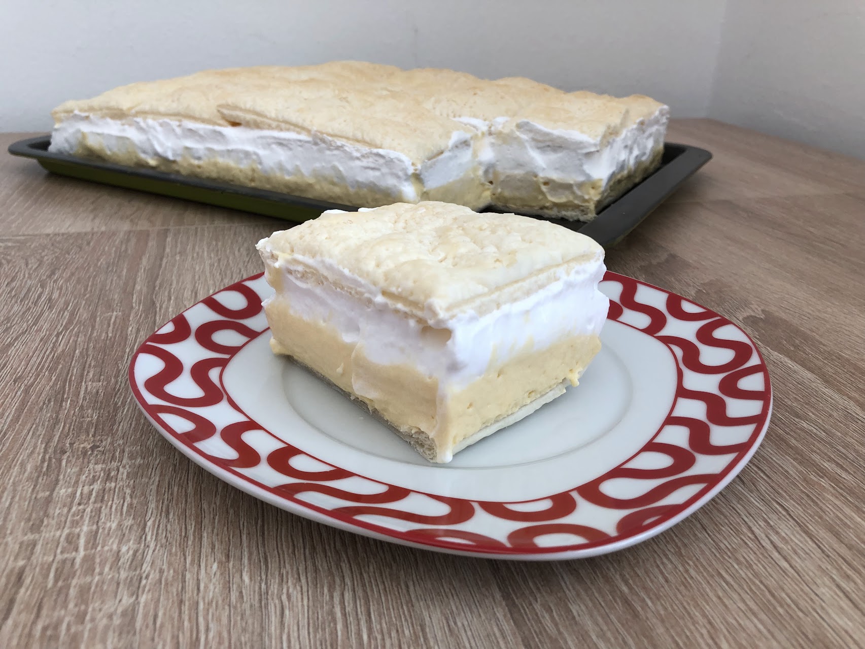 Vegan Vanilla Custard Slices